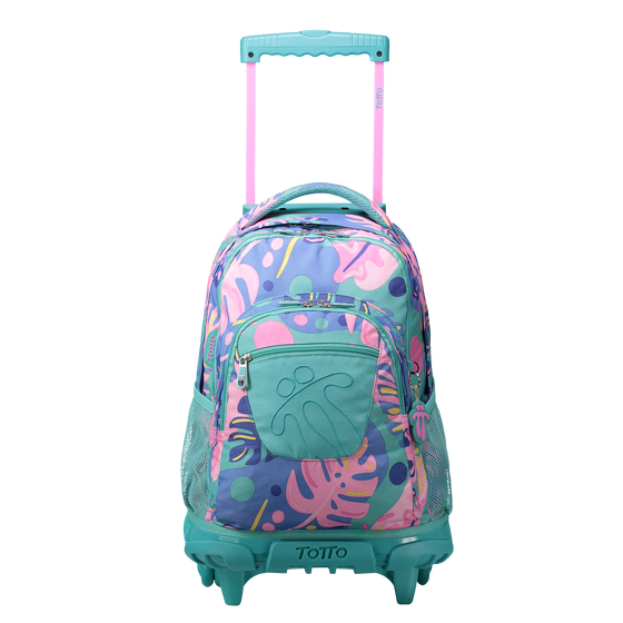 Mochila escolar con ruedas Renglones - 2DF image number 1